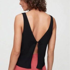 Aritzia Wilfred Free Kempner Blouse in Black - Size S